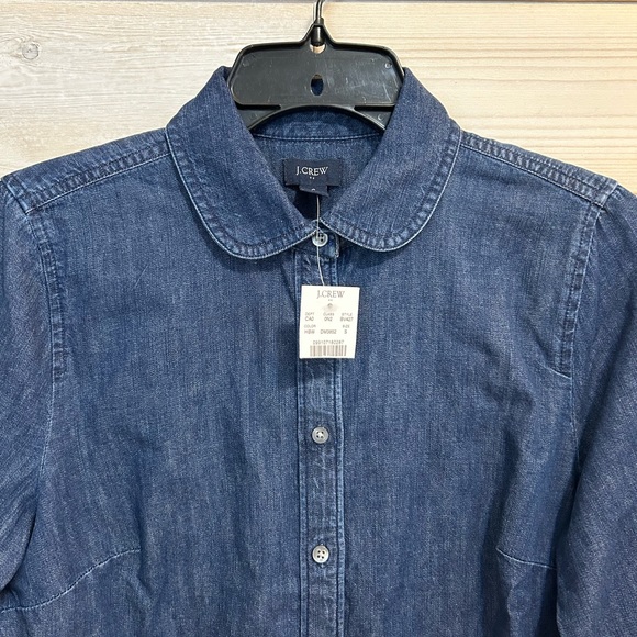 J. Crew ⚜️ Button Down Jean Shirt - Picture 4 of 7